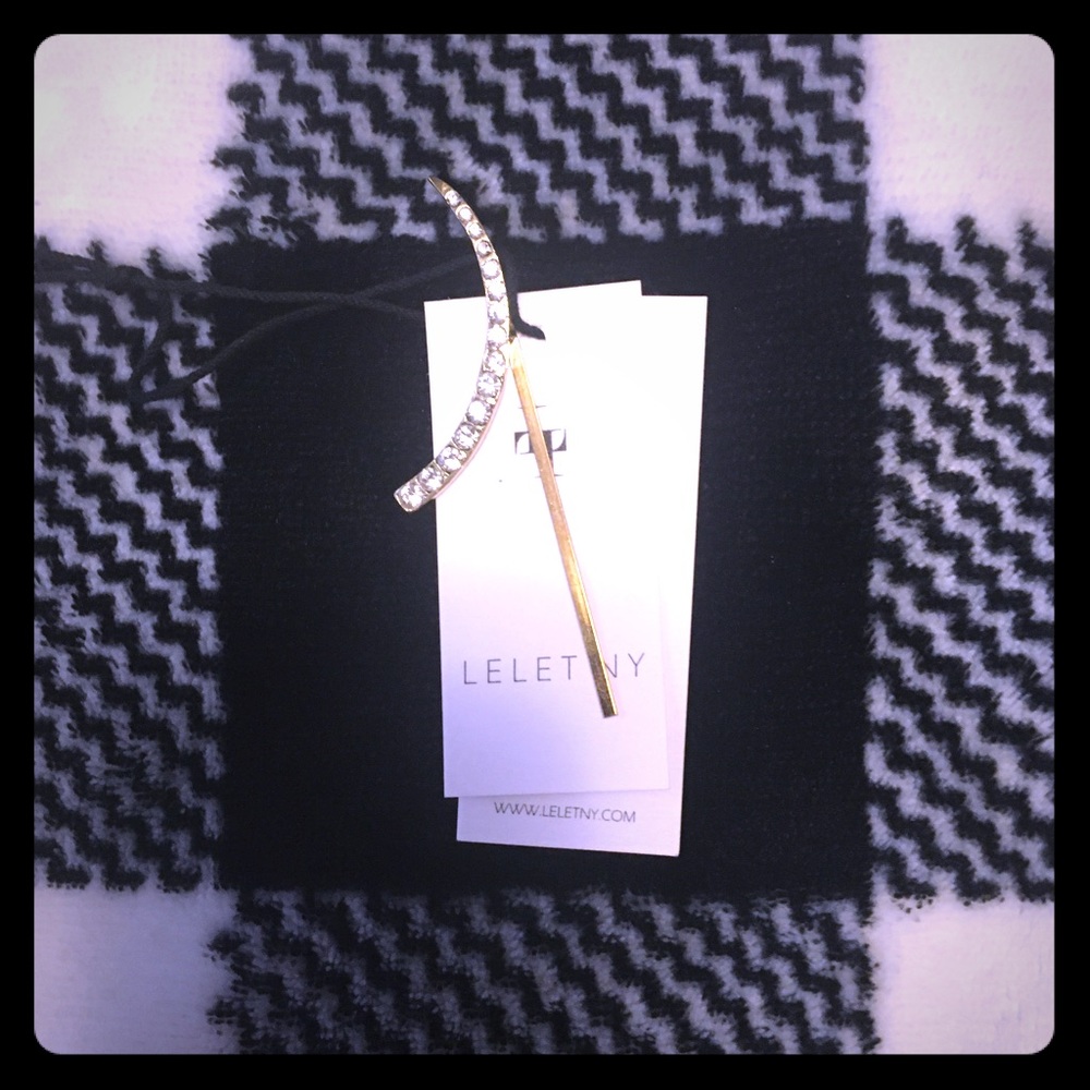 Lelet NY Swarovski Crystal Hair Pin